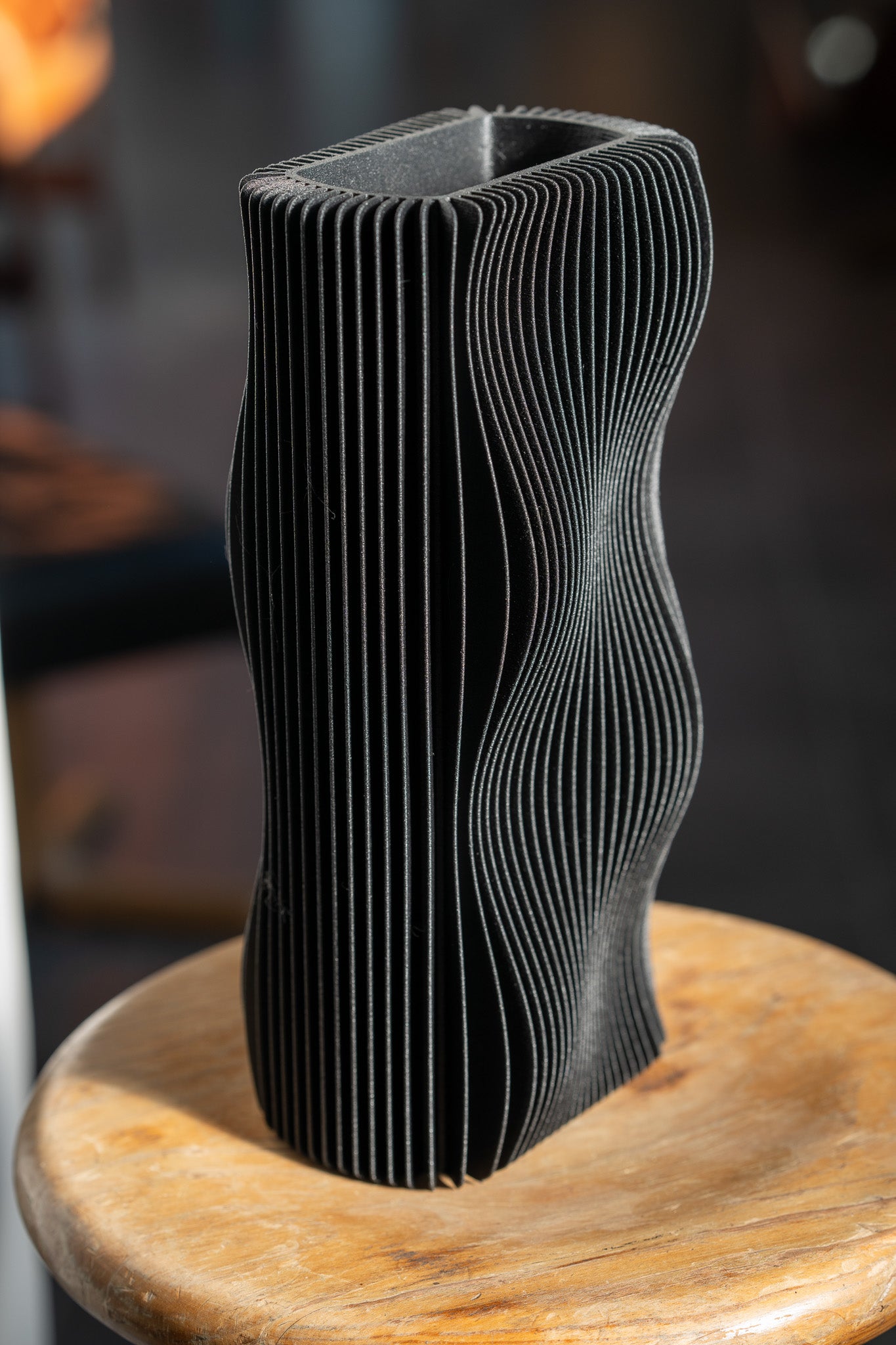 PARIS Black Vase