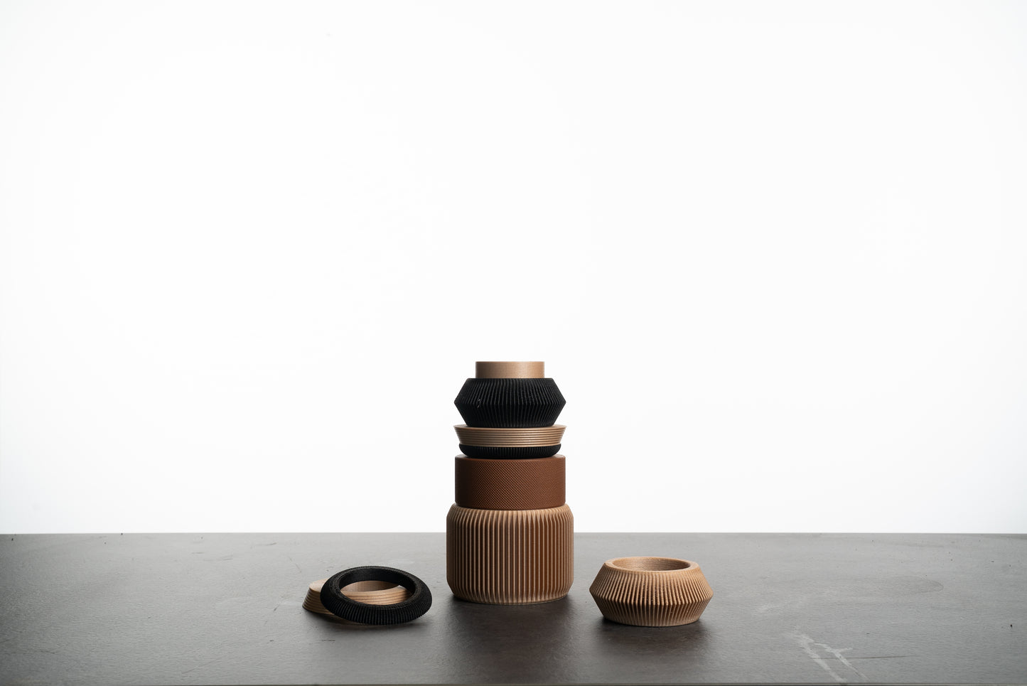 ROMA Modular Wooden Vase