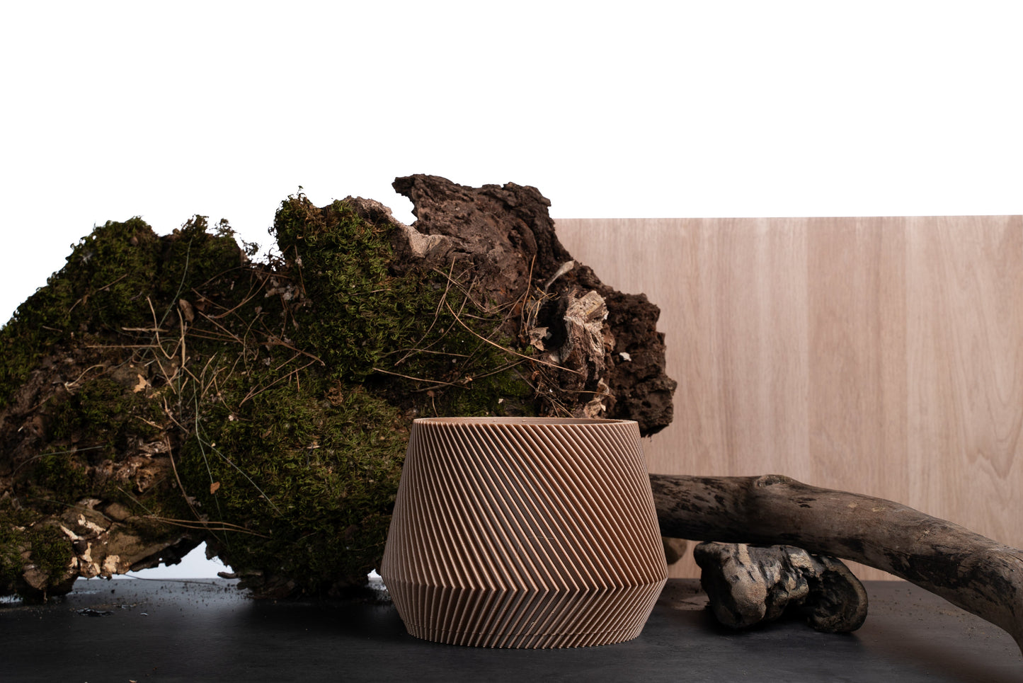 JACARANDA Black Flower Pot