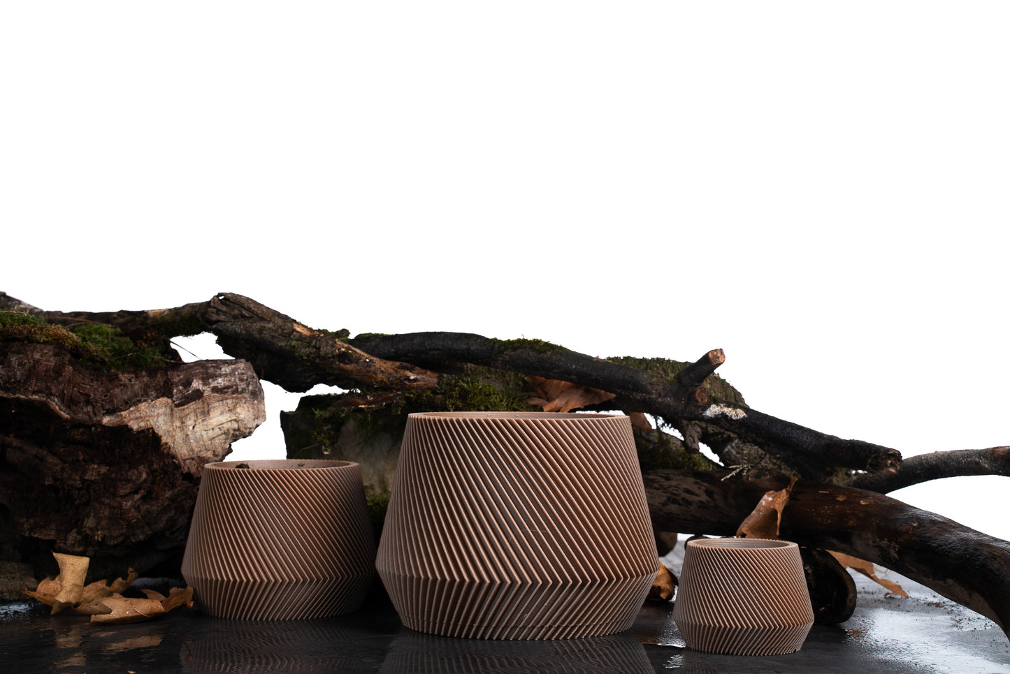JACARANDA Black Flower Pot