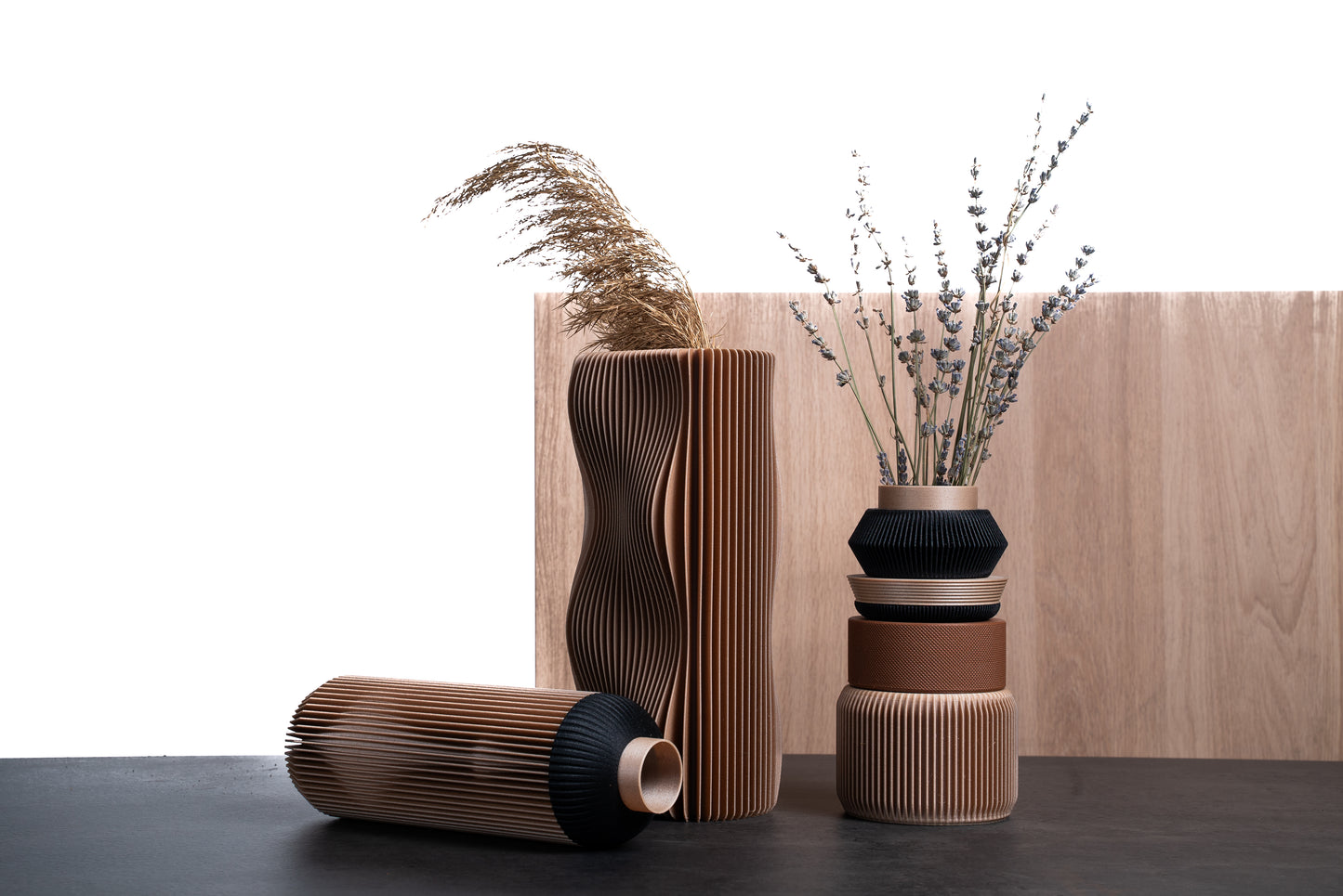 ROMA Modular Wooden Vase