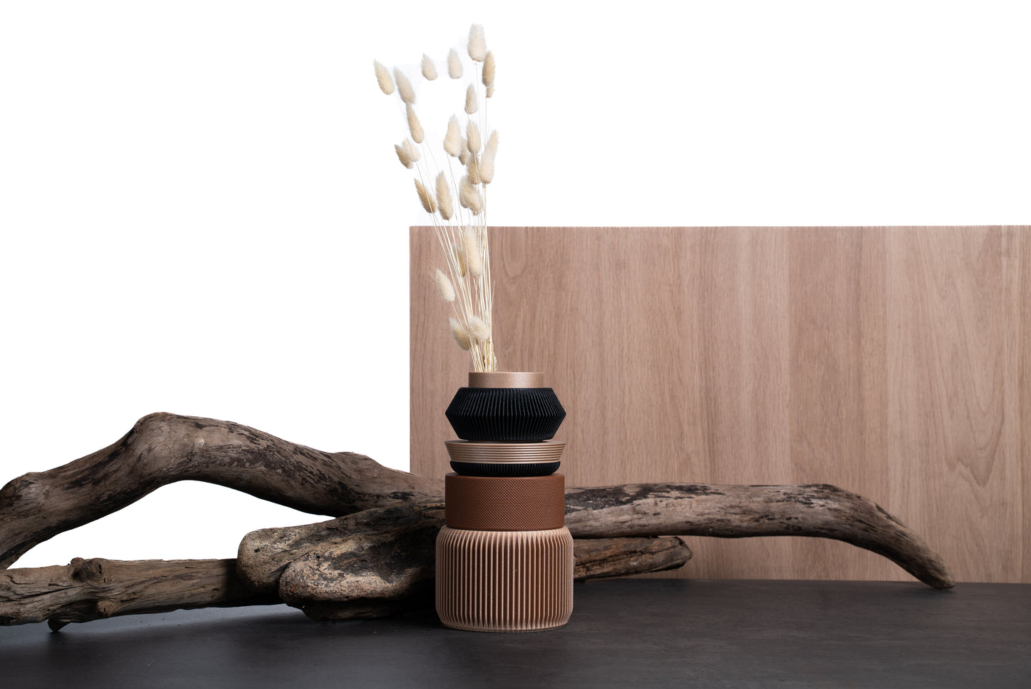 ROMA Modular Wooden Vase