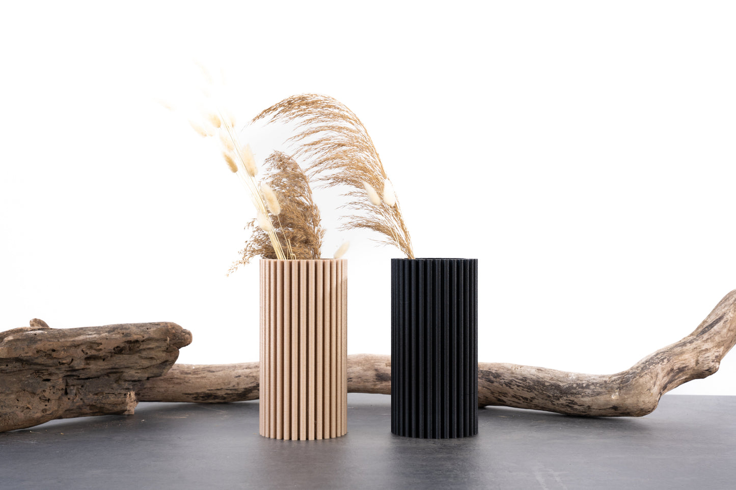 LONDON Natural Wooden Vase