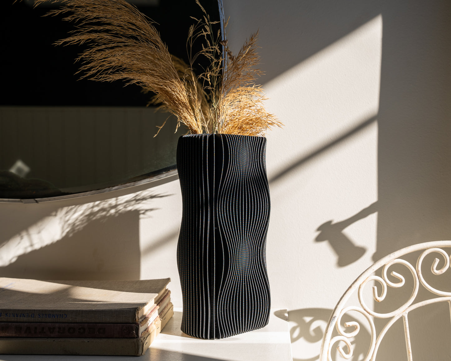 PARIS Natural Narrow Vase