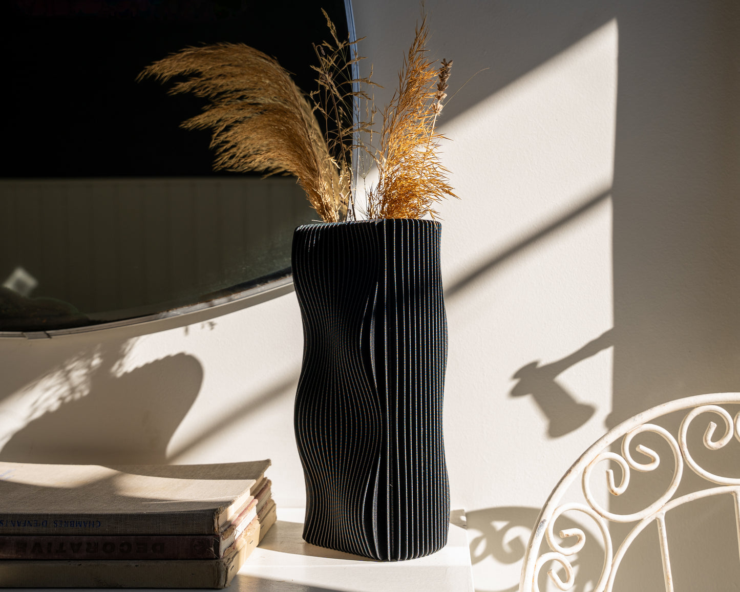 PARIS Natural Narrow Vase