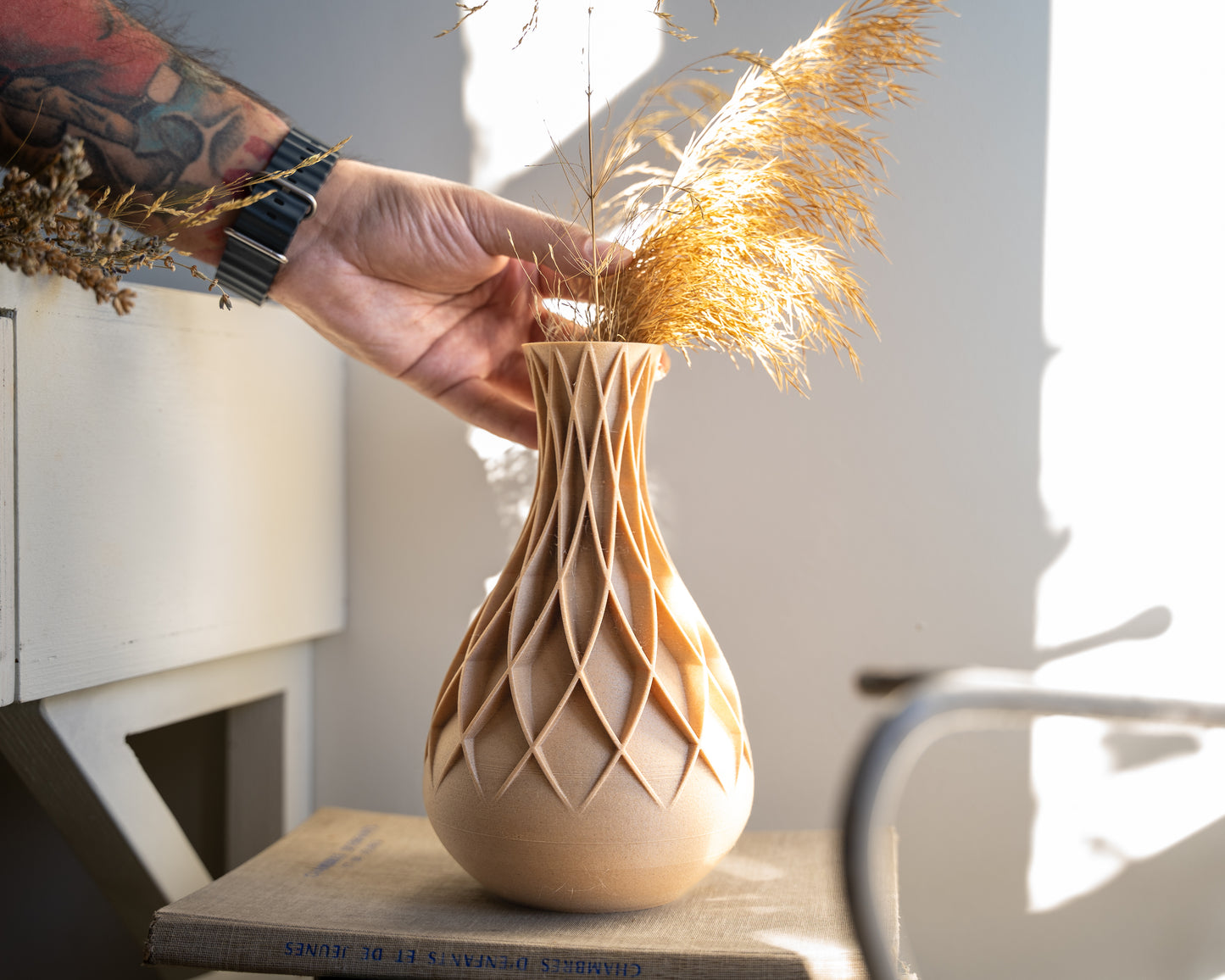HELSINKI Wooden Vase