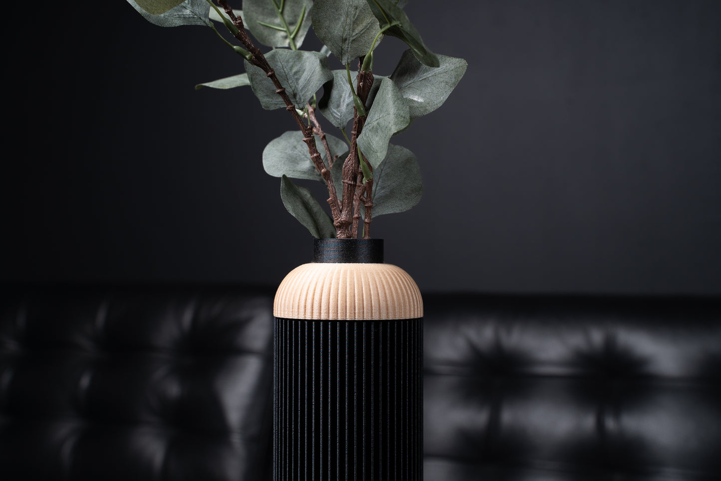 AMSTERDAM Black Vase