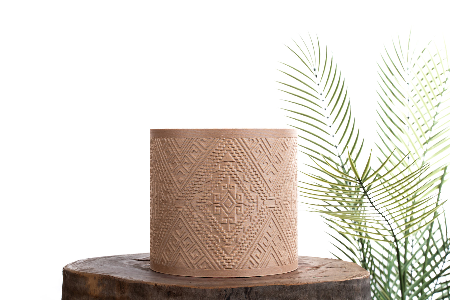 LINDEN Wooden Flowerpot